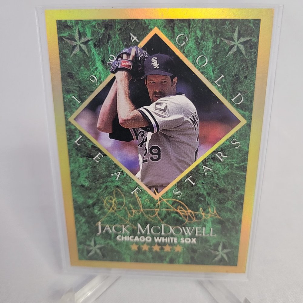 Jack McDowell 1994 Gold Leaf Stars Insert, 15 of 15 01965/1000